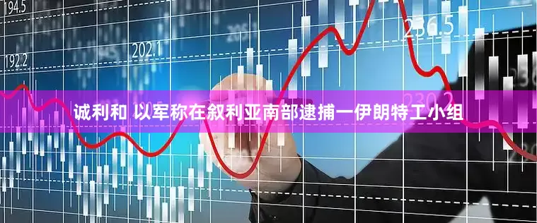 诚利和 以军称在叙利亚南部逮捕一伊朗特工小组
