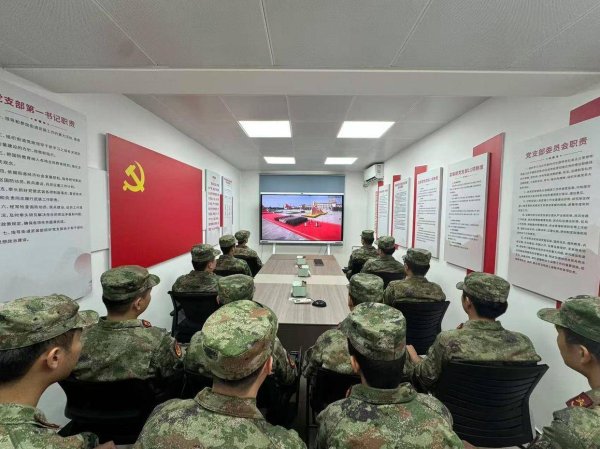 安徽润格 传承抗战精神，新安民兵在阅兵中汲取奋进力量